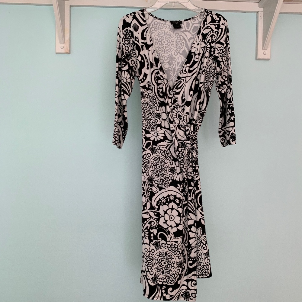 Ann Taylor T-Shirt Wrap Dress